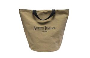 Плажна чанта с цип Artisti Italiani