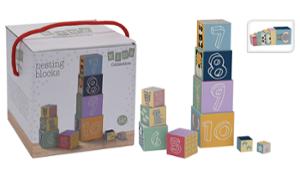 Кула цветни кубчета 10 части