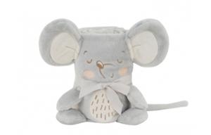 Бебешко одеяло с 3D Joyful Mice