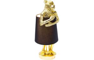 Настолна лампа Animal Monkey Gold Black