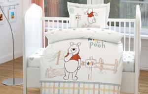 Бебешки спален комплект  Winnie the Pooh - 4 части
