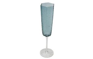 Чаша за шампанско Cascata Blue
