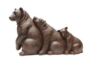Деко фигура Relaxed Bear Family