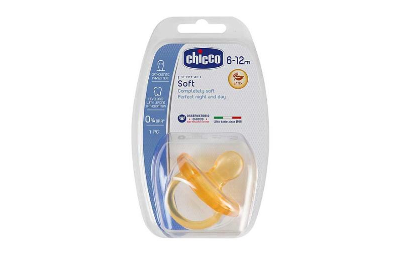 Бебешка залъгалка CHICCO Physio soft 6-12м
