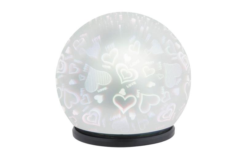 4551 Декоративна ЛЕД лампа 3D Лайла с батерии АА