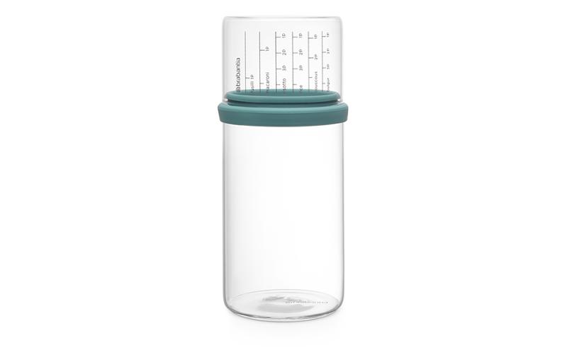 Буркан за съхранение с мерителна чаша Mint